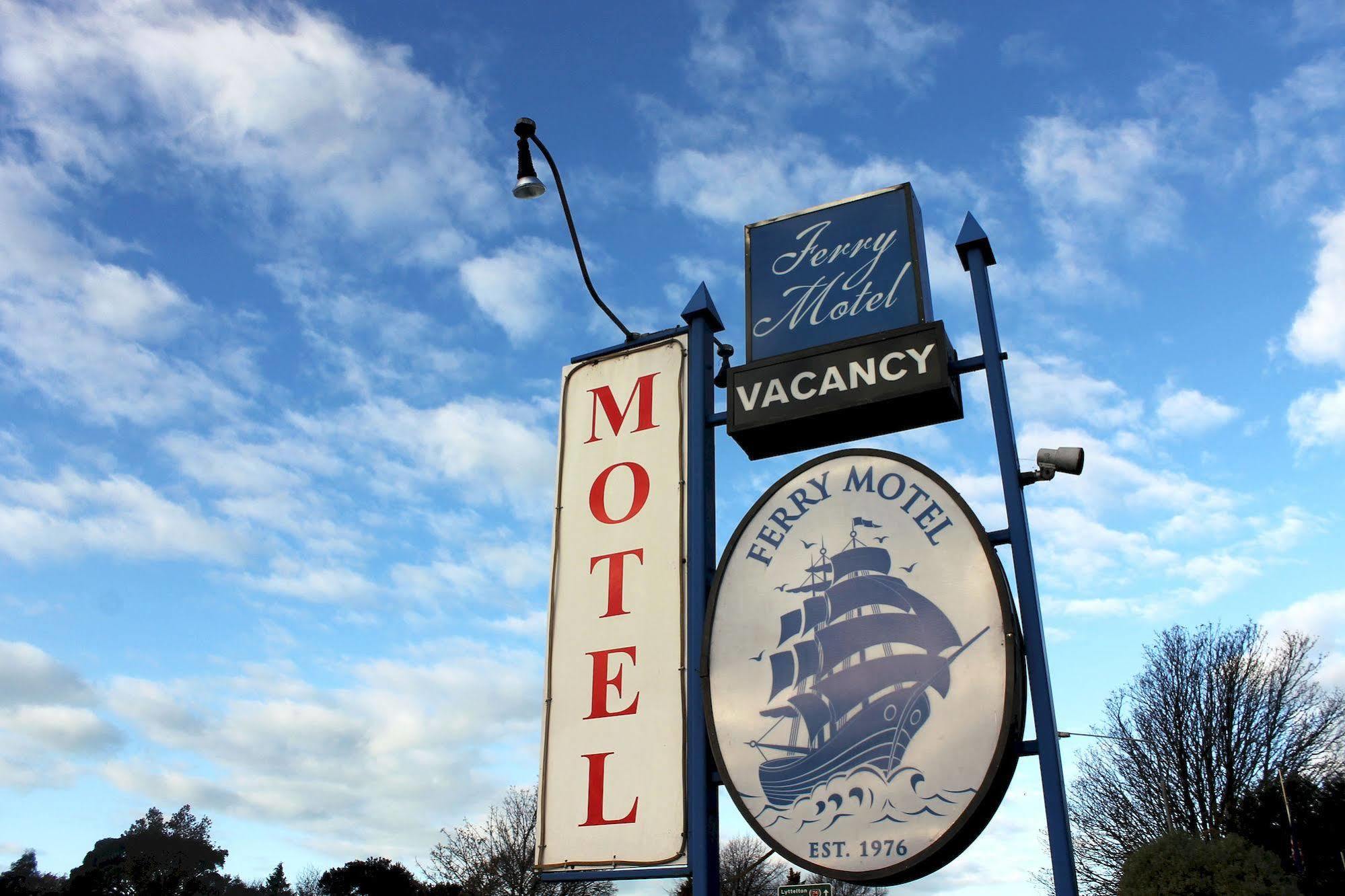 Ferry Motel Christchurch Exteriör bild